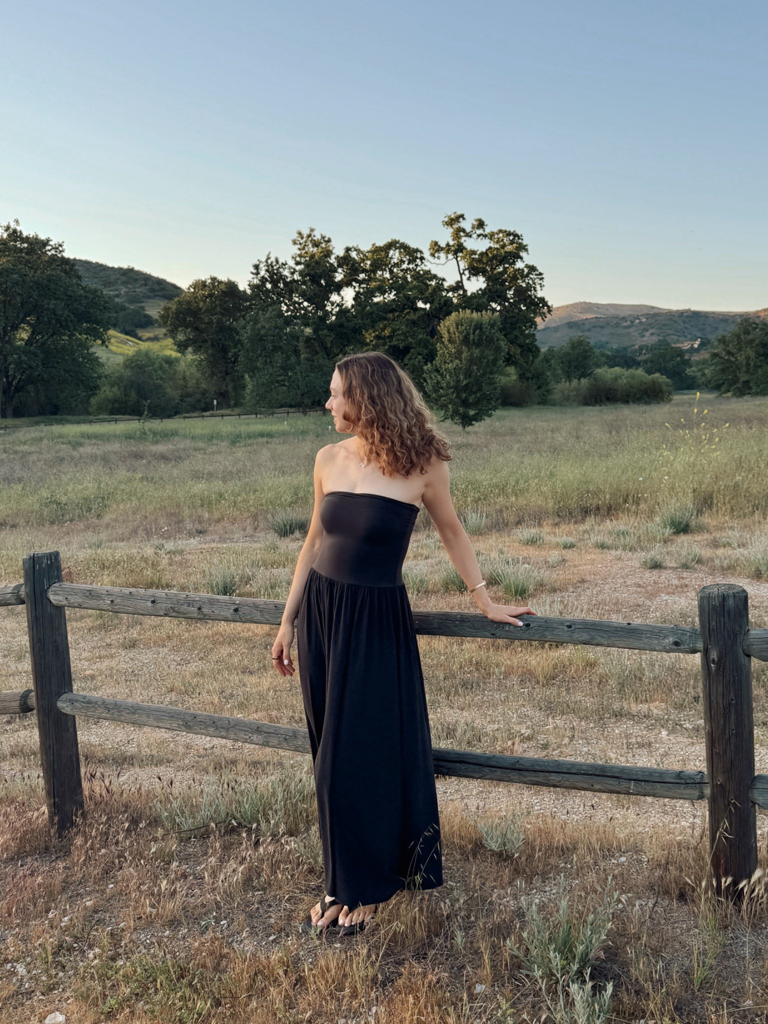 Long black dress from Lululemon! Love their new casual collection, soft Nulu fabric!
XS

#LTKSeasonal