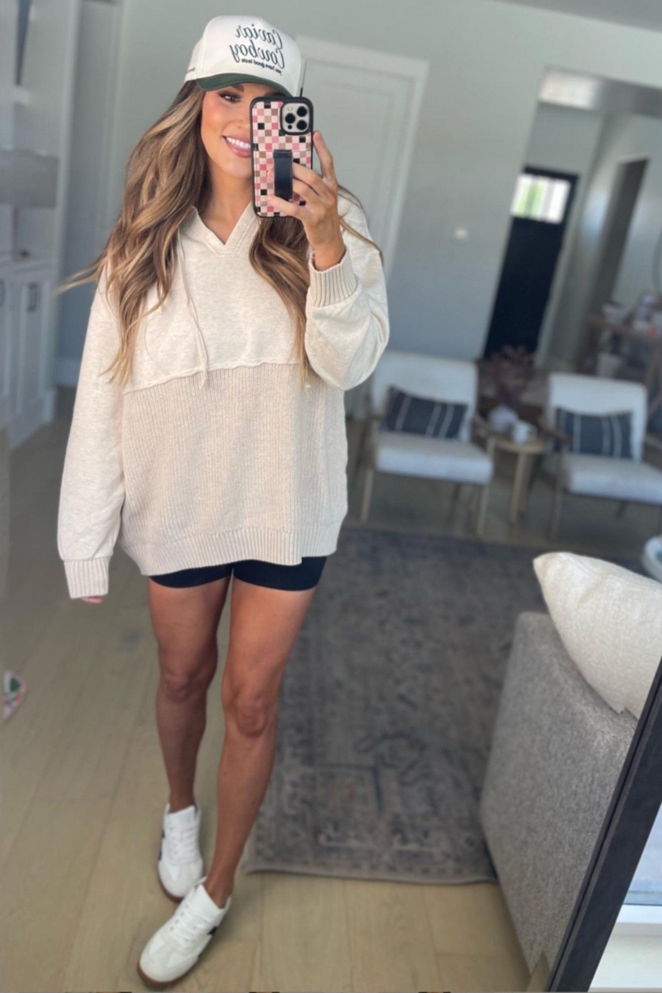 Pullover restocked wearing a large 

#LTKFindsUnder50 #LTKOver40