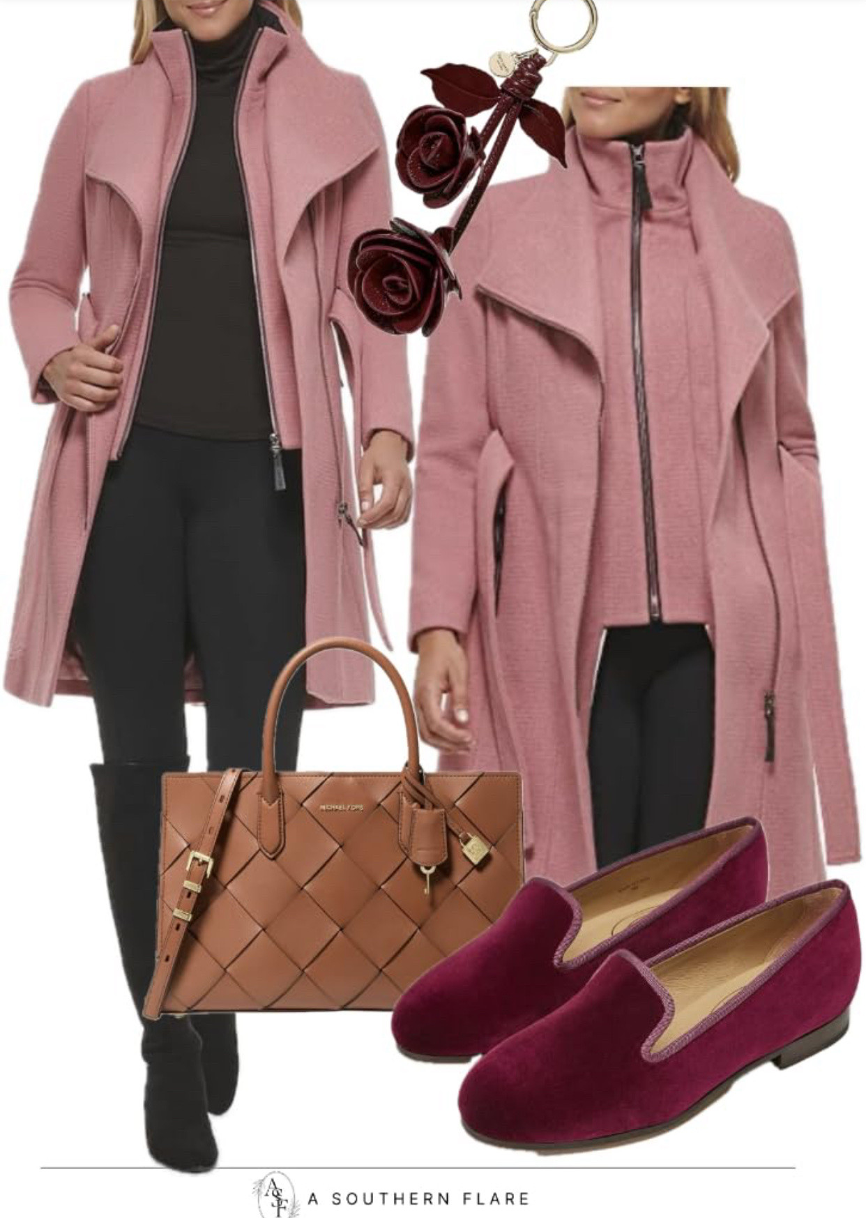 Women’s Winter cost, jacket, bag, loafers, workwear, casual clothing 

#LTKFindsUnder50 #LTKWorkwear #LTKShoeCrush