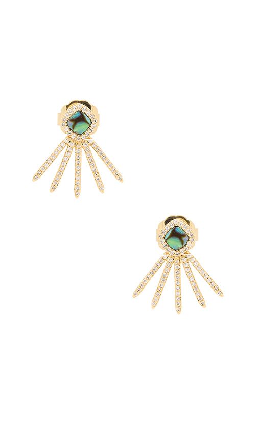 Pave Glam Stud Earring | Revolve Clothing
