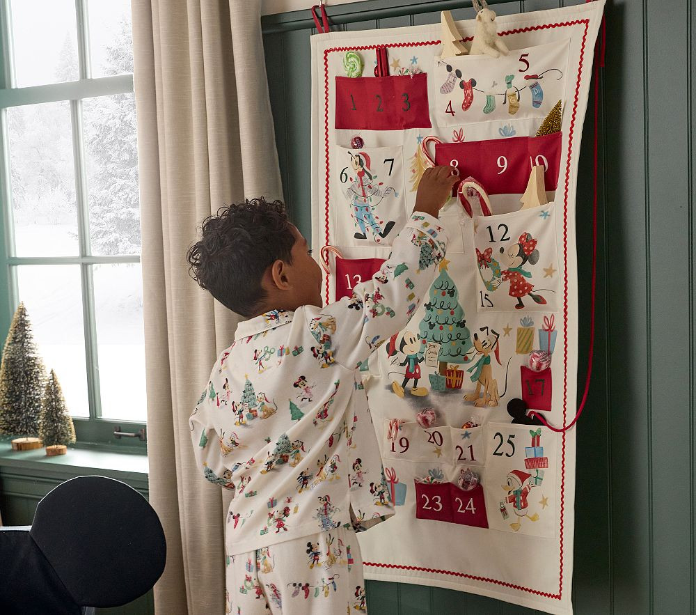 Disney Mickey Mouse and Friends Christmas Advent Calendar | Pottery Barn Kids