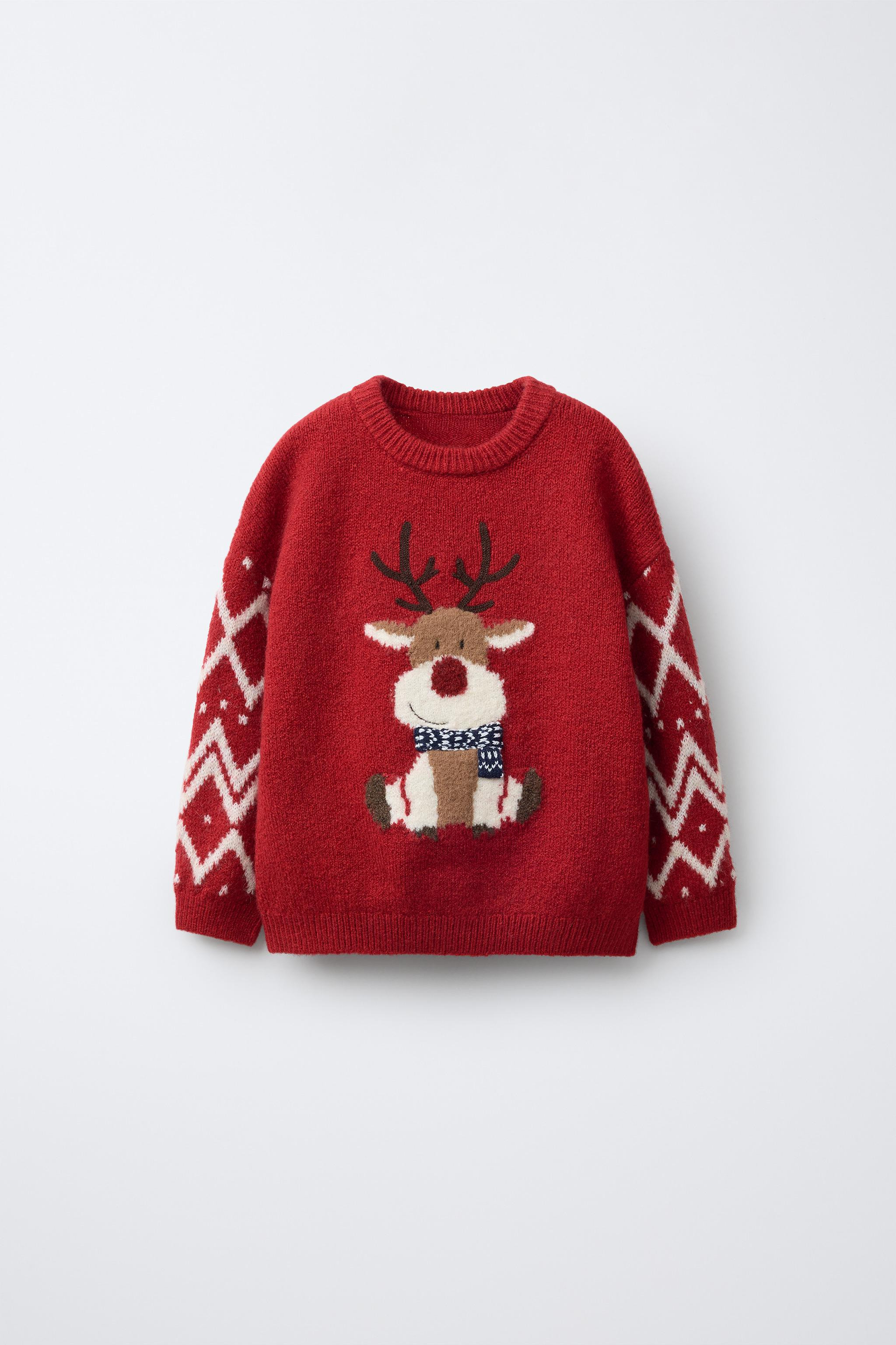 REINDEER KNIT JUMPER | Zara US