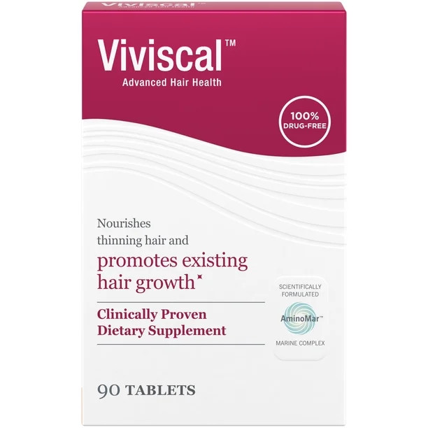 Viviscal Hair Growth Supplement for Women, 90 Tablets | Walmart (US)