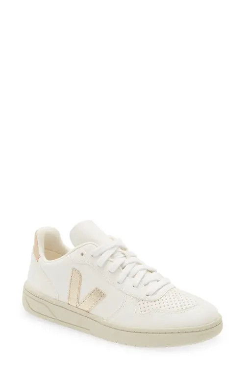 Veja V-10 Sneaker in Extra-White Platine at Nordstrom, Size 39 | Nordstrom
