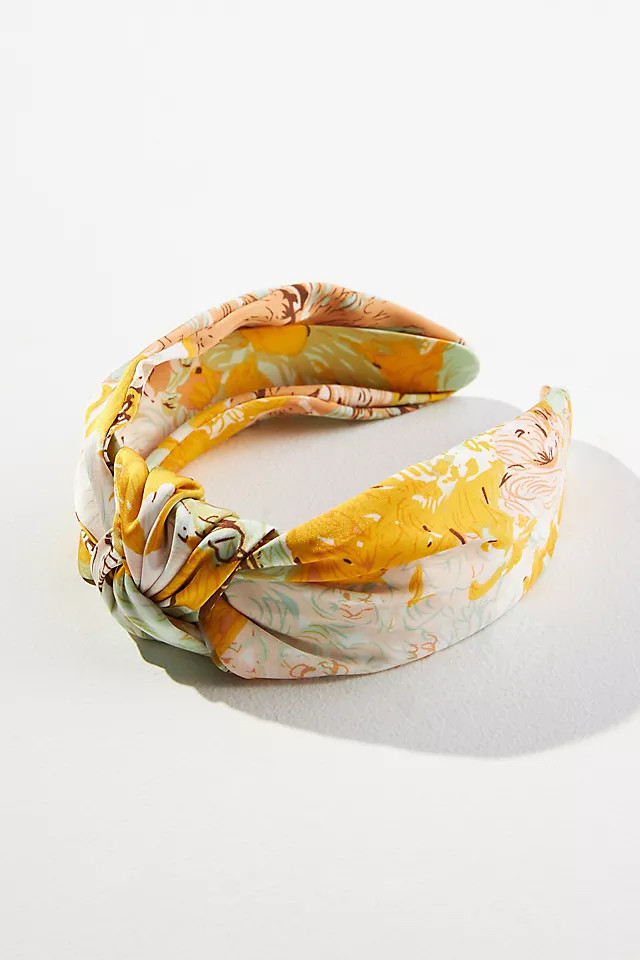 Textured Floral Headband | Anthropologie (US)