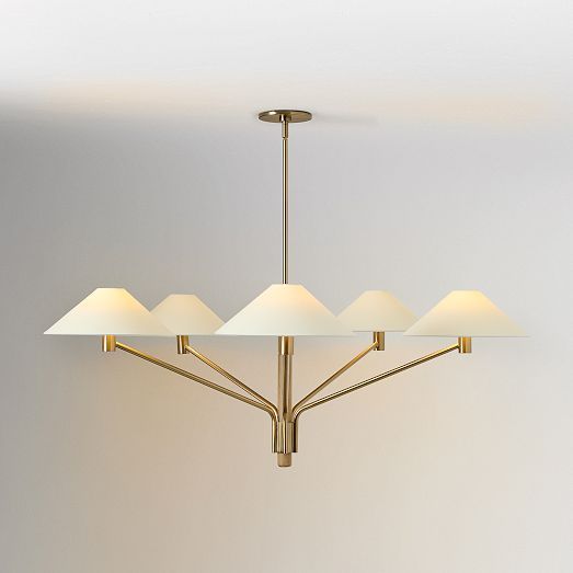 Devon 5-Light Chandelier (48") | West Elm (US)