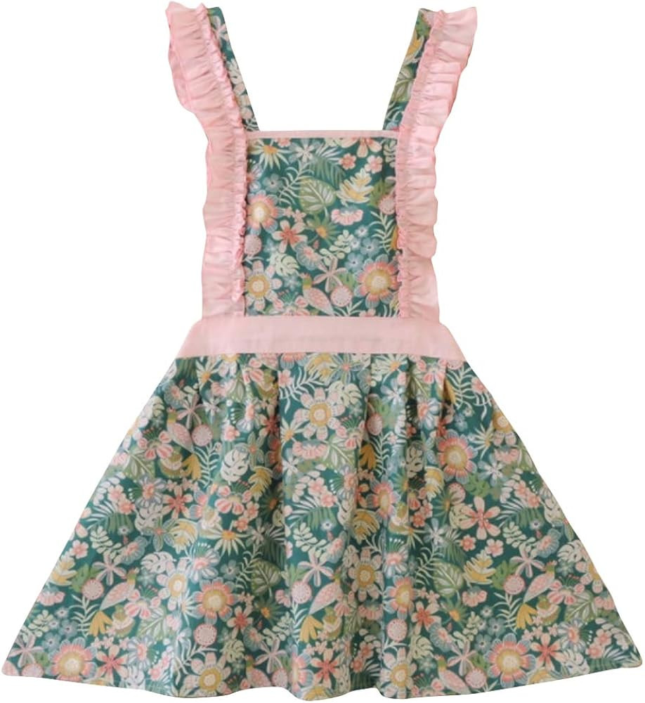 CRB Fashion Kids Cooking Baking Apron | Toddler, Little Girls, Cute Kitchen Chef Aprons | Amazon (US)