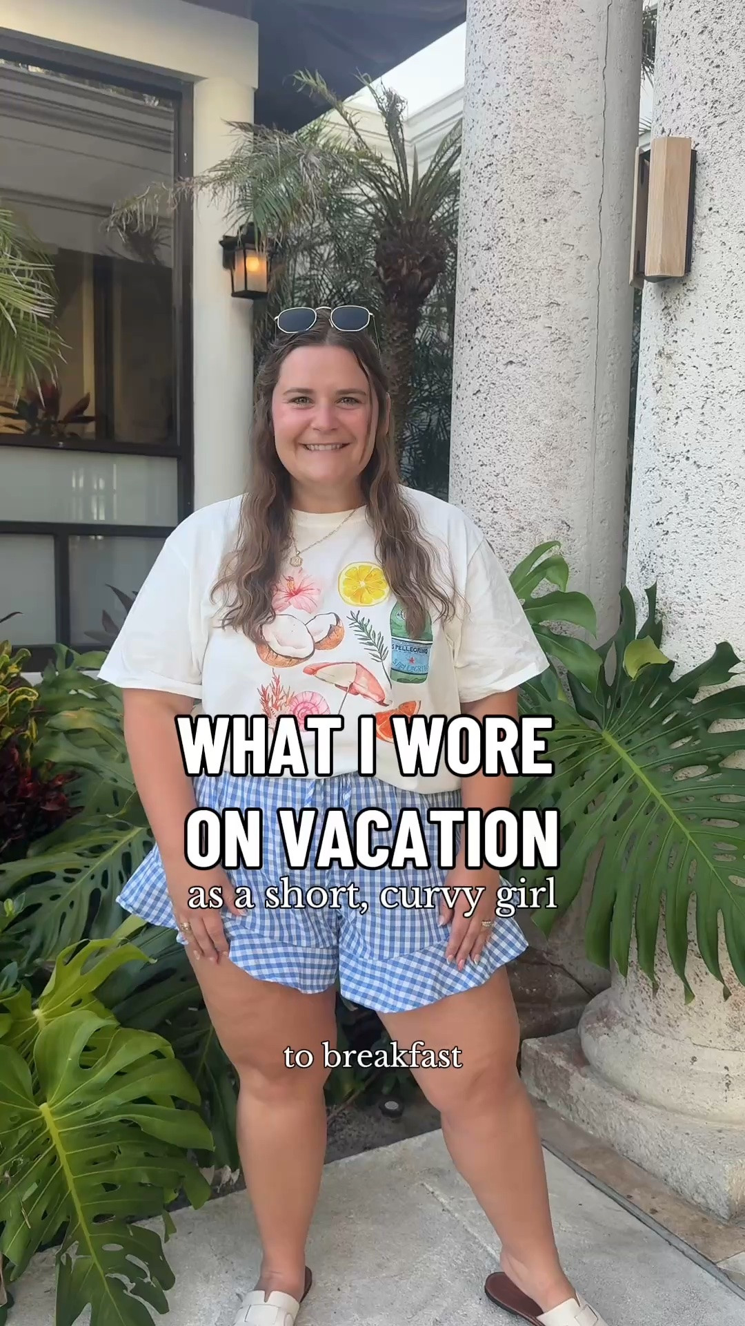 What I wore on a beach vacation as a 5’1 size 16 girly. These are perfect for a beach trip or just summer outfits.

#LTKootd #LTKMidsize #LTKPlusSize