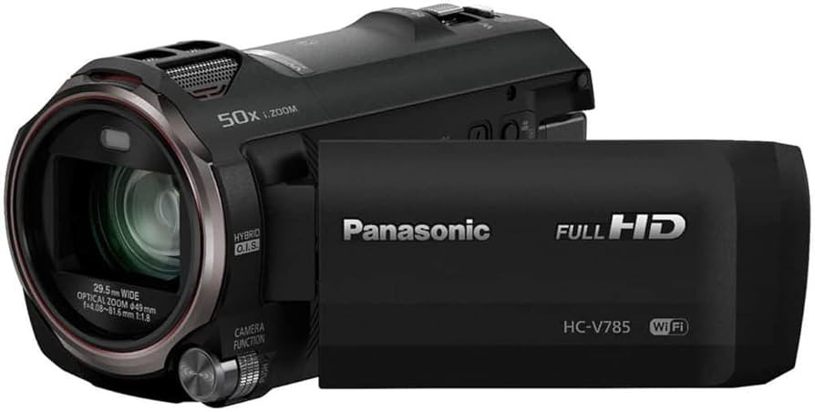 Panasonic Full HD Video Camera Camcorder, 20X Optical Zoom, 1/2.3 Inch BSI Sensor, HDR Capture, W... | Amazon (US)
