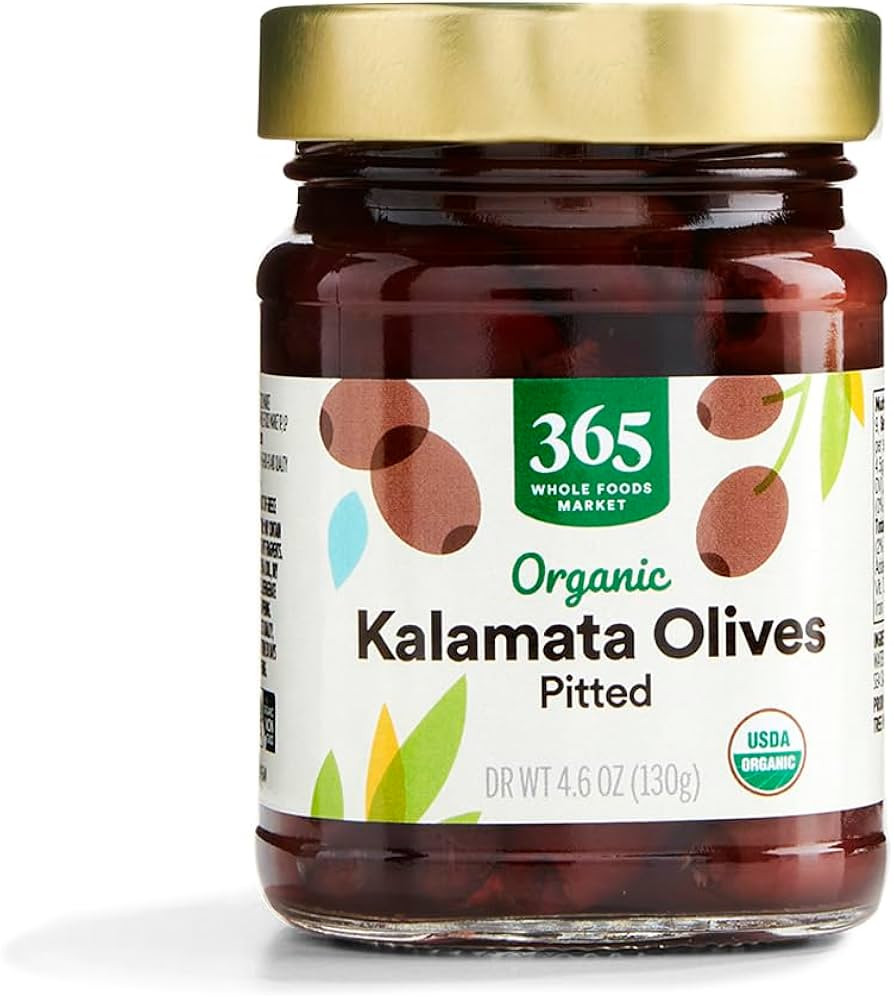 365 by Whole Foods Market, Organic Pitted Kalamata Olives, 4.6 Ounce | Amazon (US)