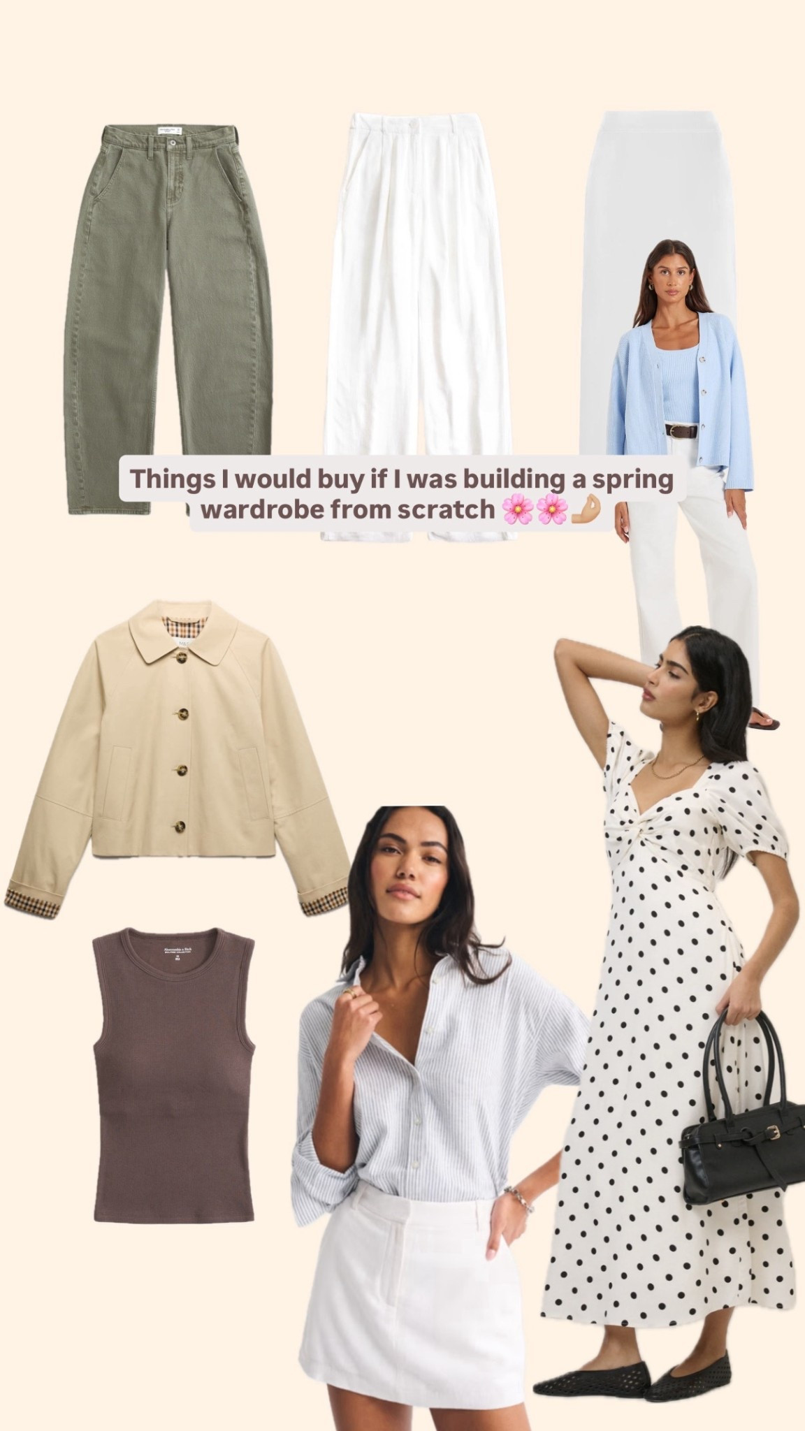 Spring staples 🌸🤌🏼