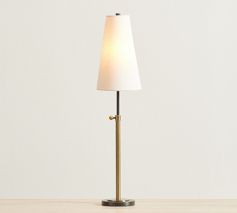Harrison Metal Adjustable Table Lamp | Pottery Barn (US)