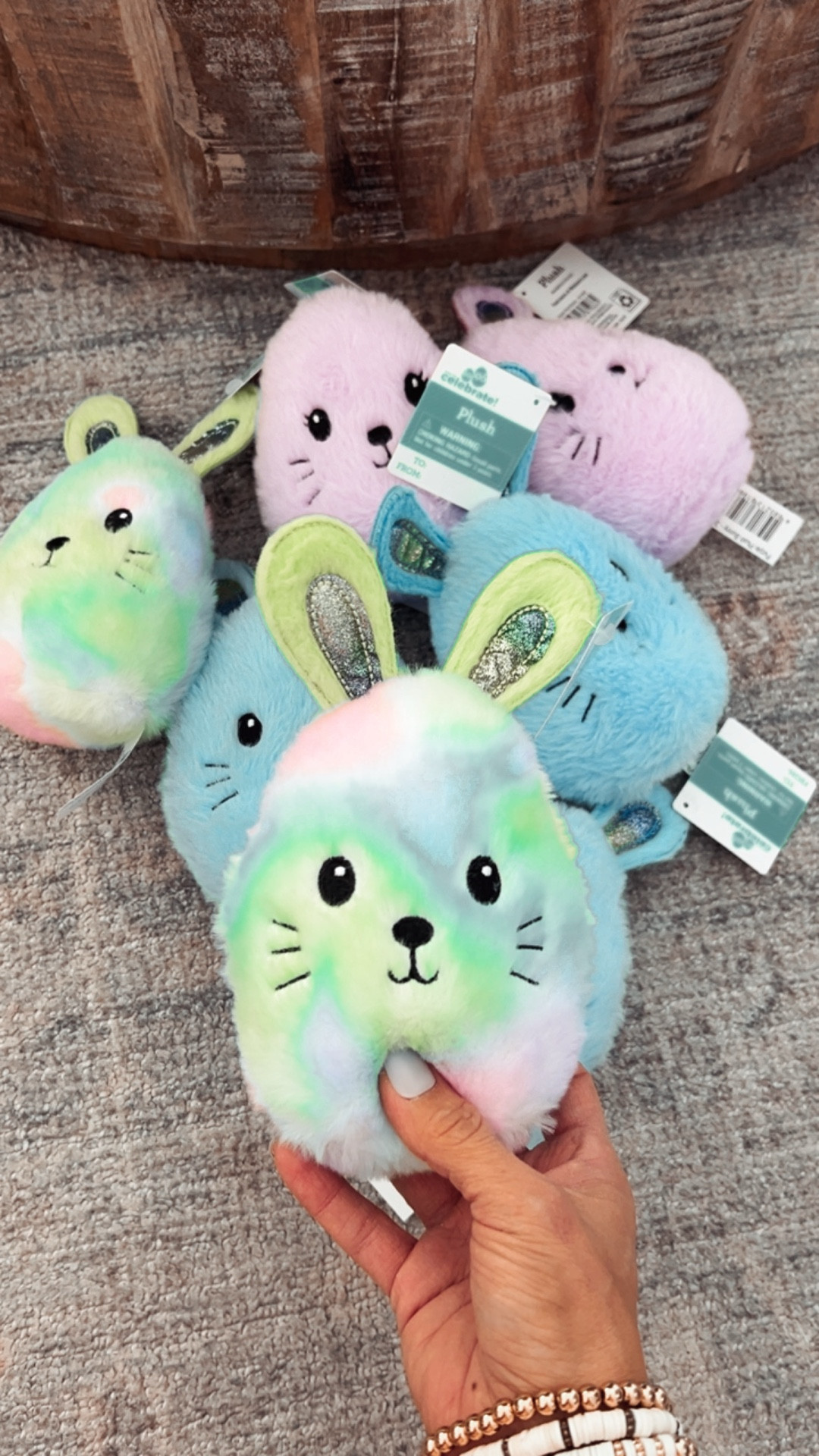 The cutest plush bunnies only $1!! These would make fun classroom Easter gifts, or put one in an Easter basket! Plush bunnies, Walmart Easter finds  

#LTKSeasonal #LTKSaleAlert #LTKKids