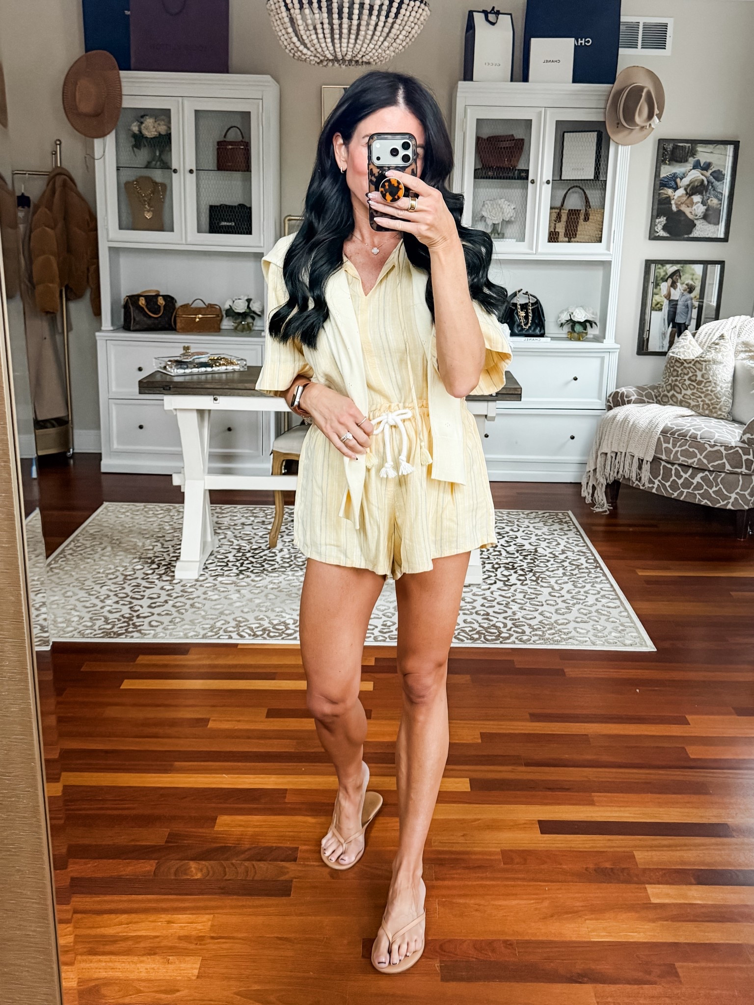 The cutest striped set! Wearing an XS shorts and small top and cardigan 
Spring break outfit
Matching set 
@Target 

#LTKSaleAlert #LTKSeasonal #LTKootd