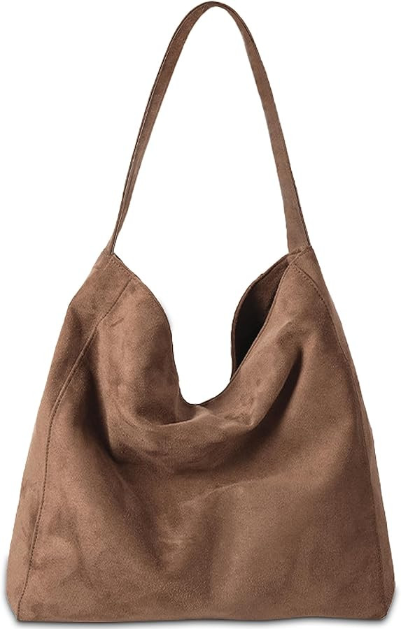 Damen Handtasche Gro\u00df, Shopper Tasche, Wildleder Schultertasche | Amazon (DE)