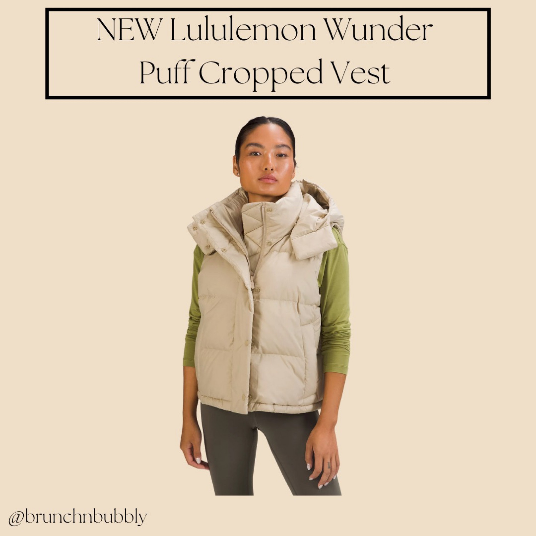 New color in the lululemon wunder puff cropped vest

#LTKfit #LTKstyletip #LTKSeasonal