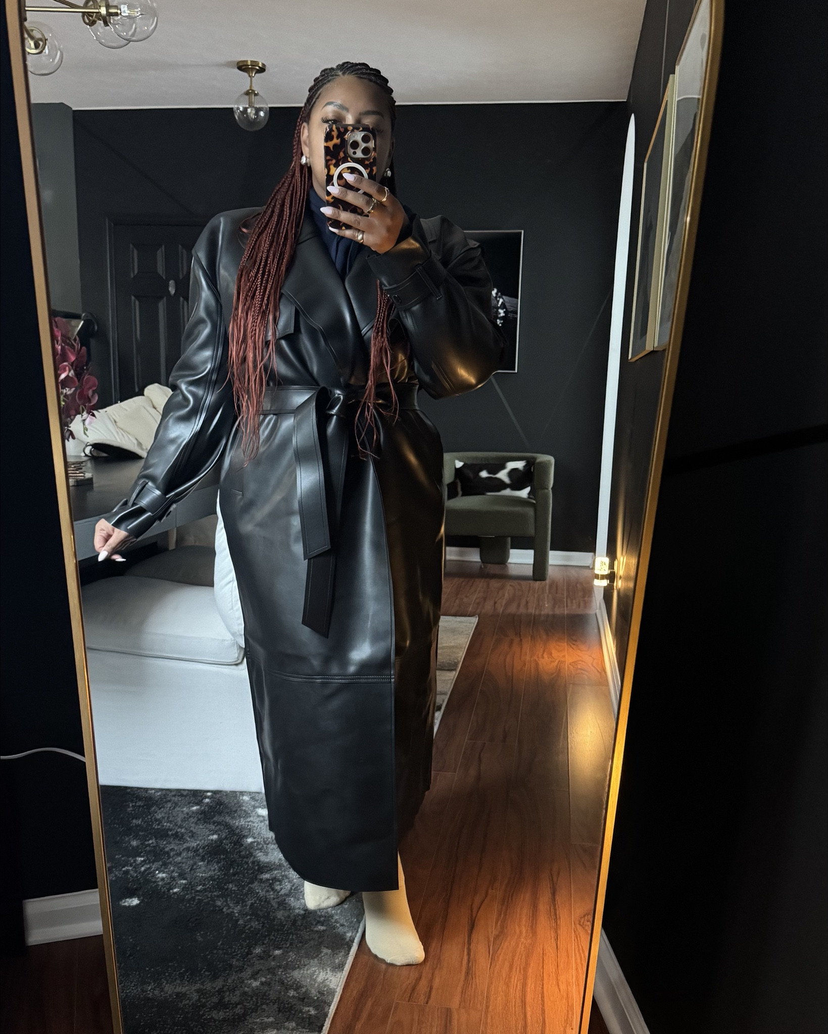 Do you see this coat!!?
Now THIS is a maxi coat. 
I’m 5’7”. Wearing an XL. 

#LTKNYFW #LTKSeasonal #LTKTall