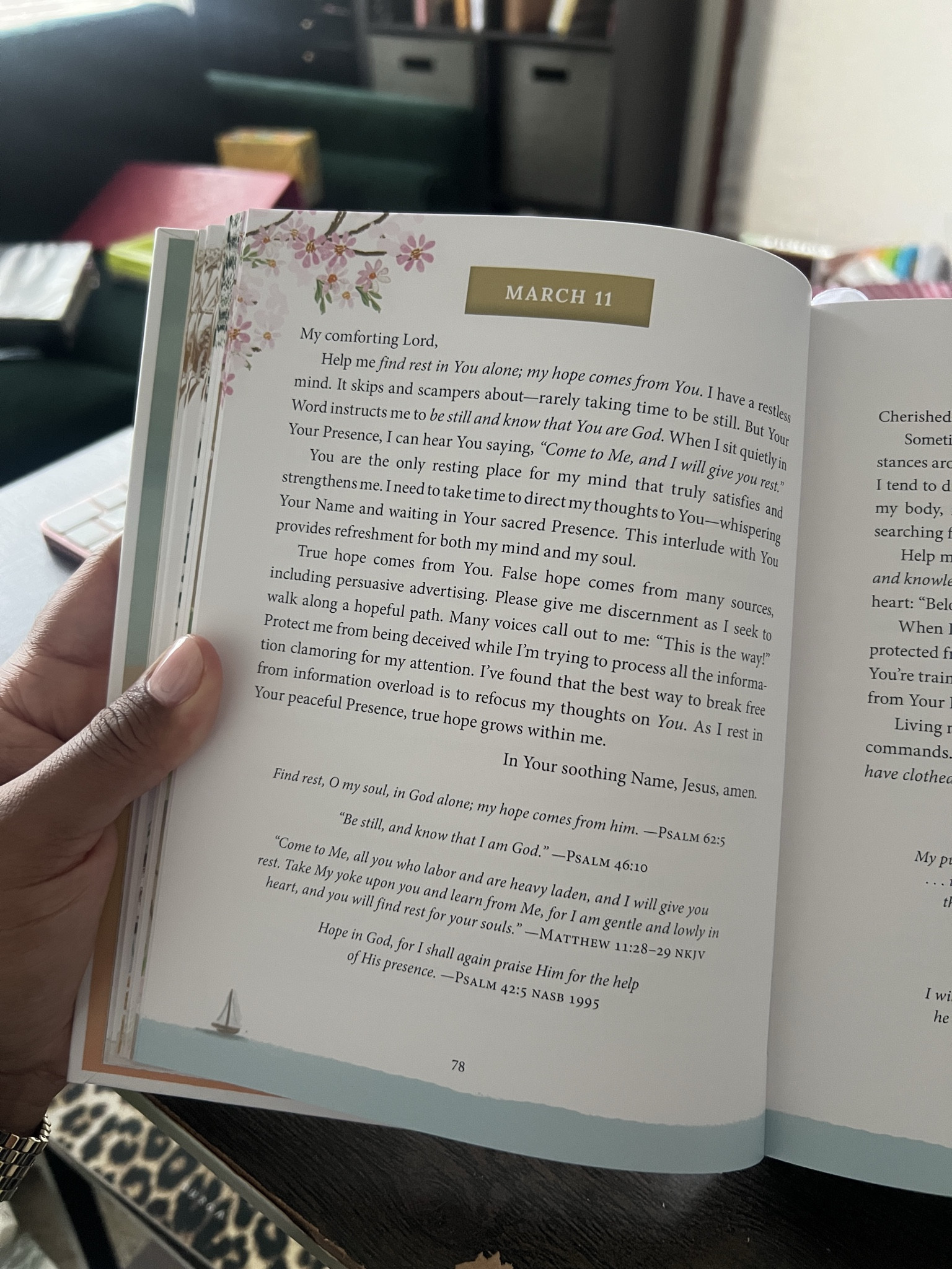 A daily devotional will get you right every single time. I love mine. 

#LTKselfcare #LTKdayinmylife #LTKmorningroutine