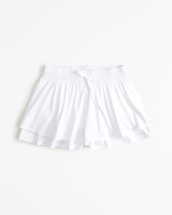 girls ypb active flutter shorts | girls | Abercrombie.com | Abercrombie & Fitch (US)