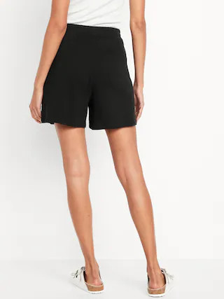 Extra High-Waisted SoComfy Sweat Shorts -- 5-inch inseam | Old Navy (US)