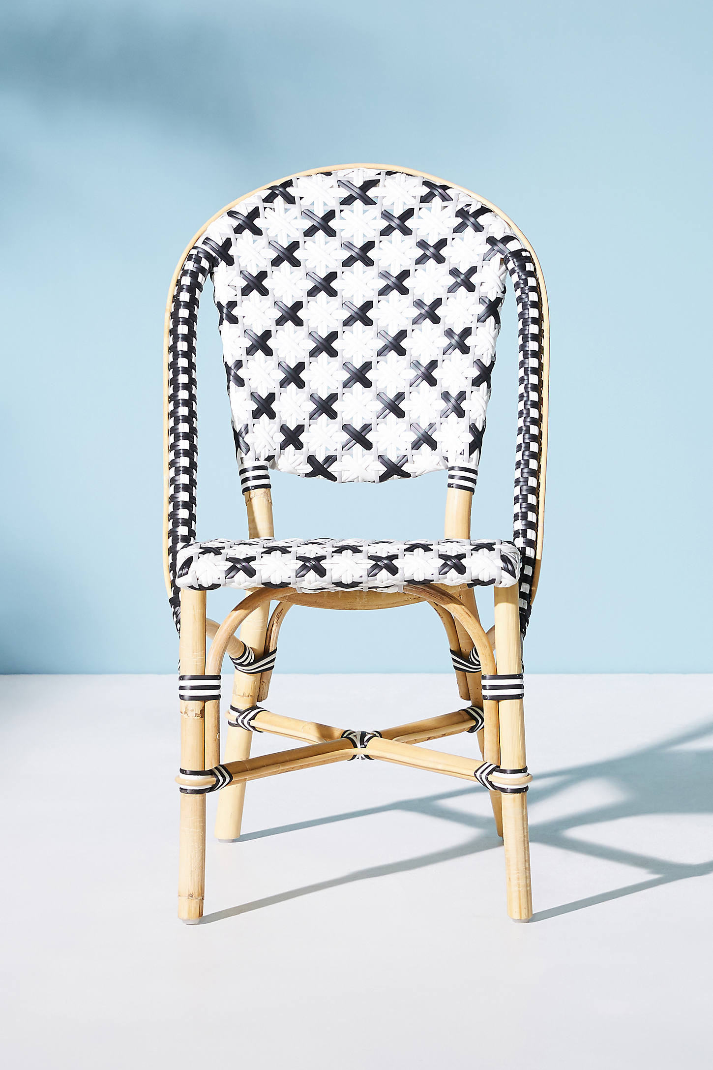 Woven Bistro Indoor/Outdoor Dining Chair | Anthropologie (US)