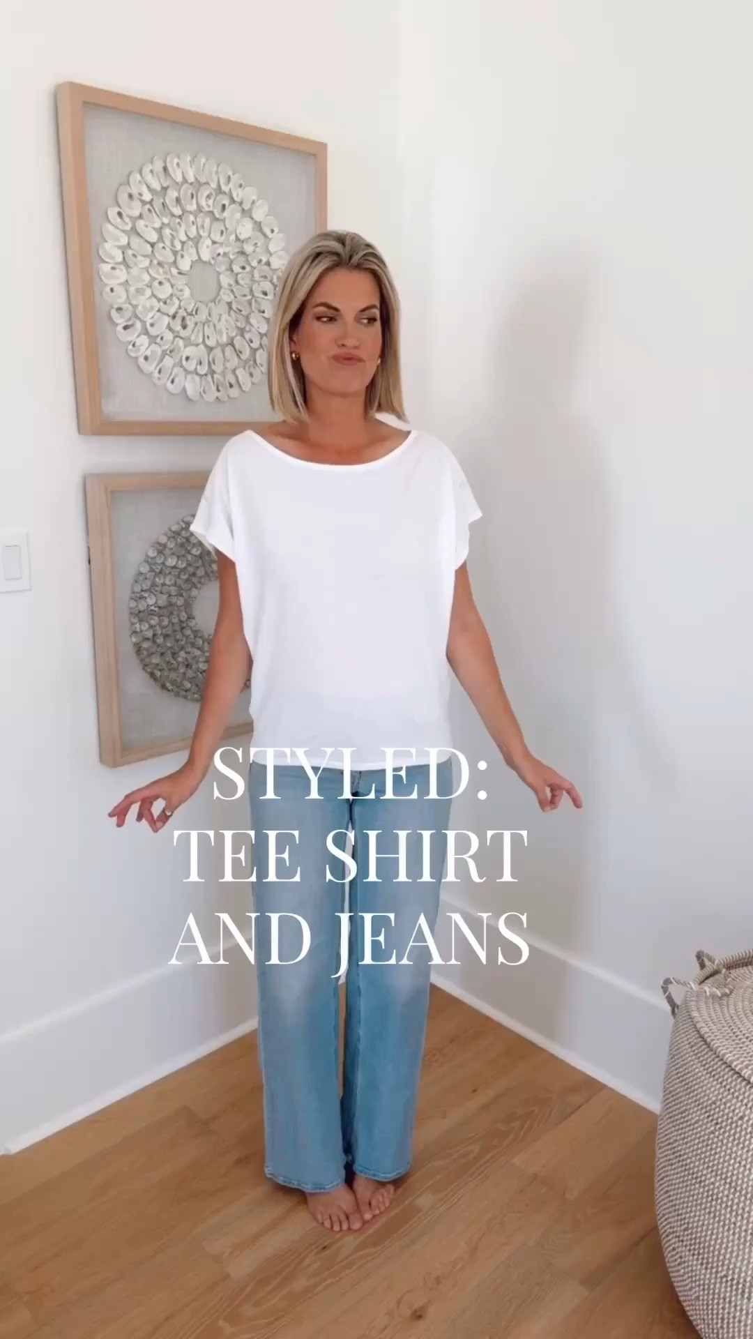 Scarf belts are a trend I am loving this summer!  This silk scarf is an Amazon find. I am in size small in the splurge tee. It’s selling out fast. Also found a save option. I am 5’11” wearing 27x34 jeans.

#LTKootd #LTKTall #LTKOver40