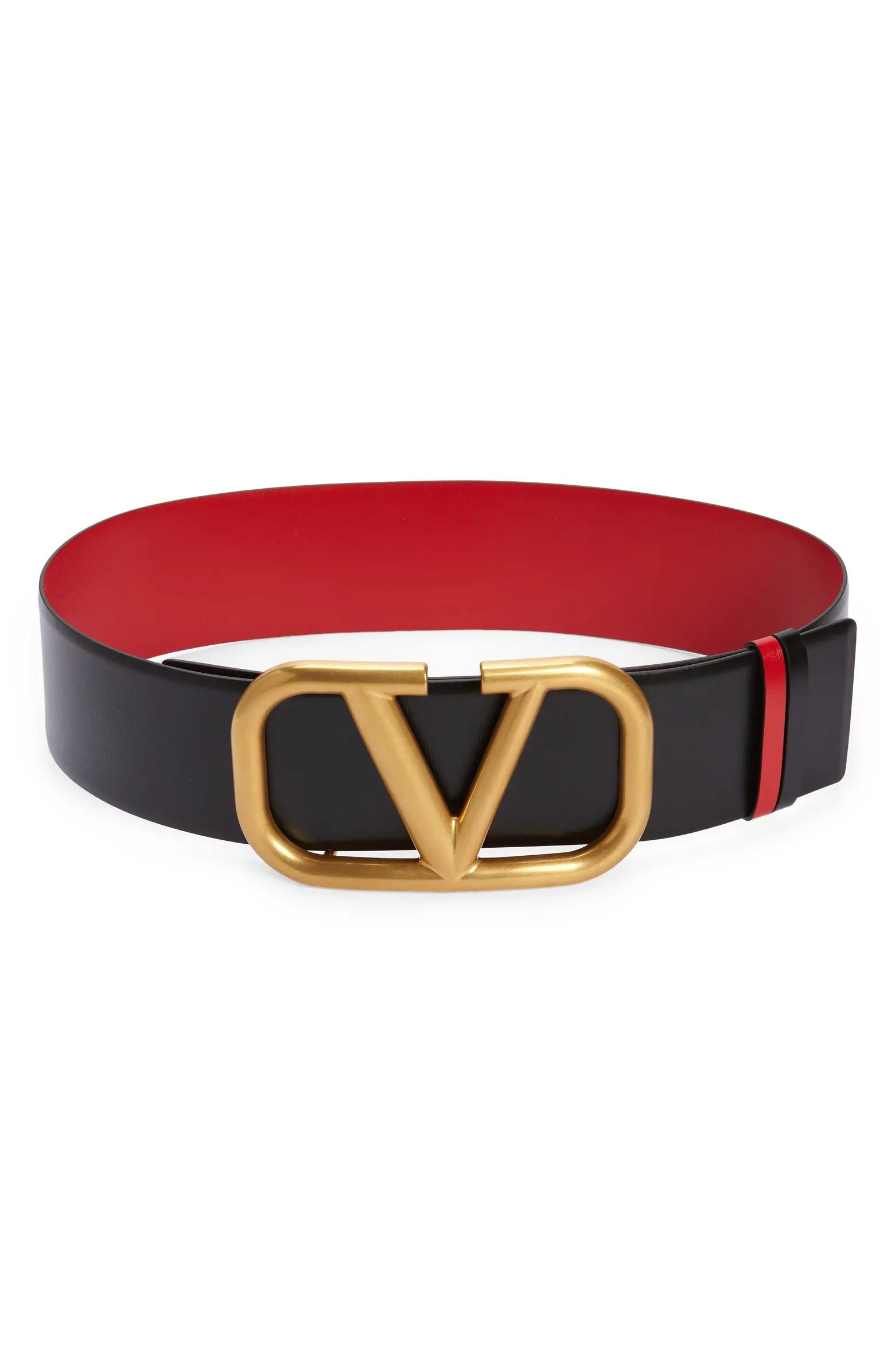 VLOGO Reversible Leather Belt | Nordstrom