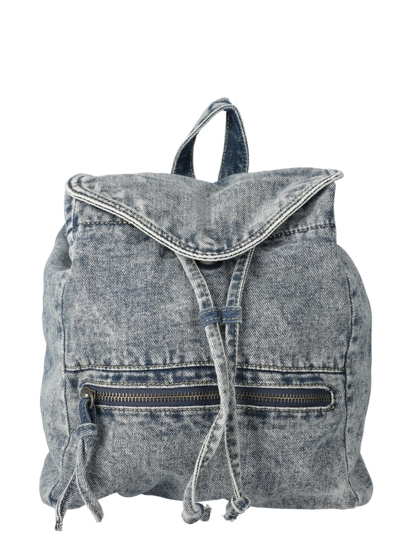 No Boundaries Casual Mini Backpack, Blue Denim, Women's | Walmart (US)
