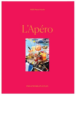Piecework L'apero 1,000 Piece Puzzle in Red. | Revolve Clothing (Global)