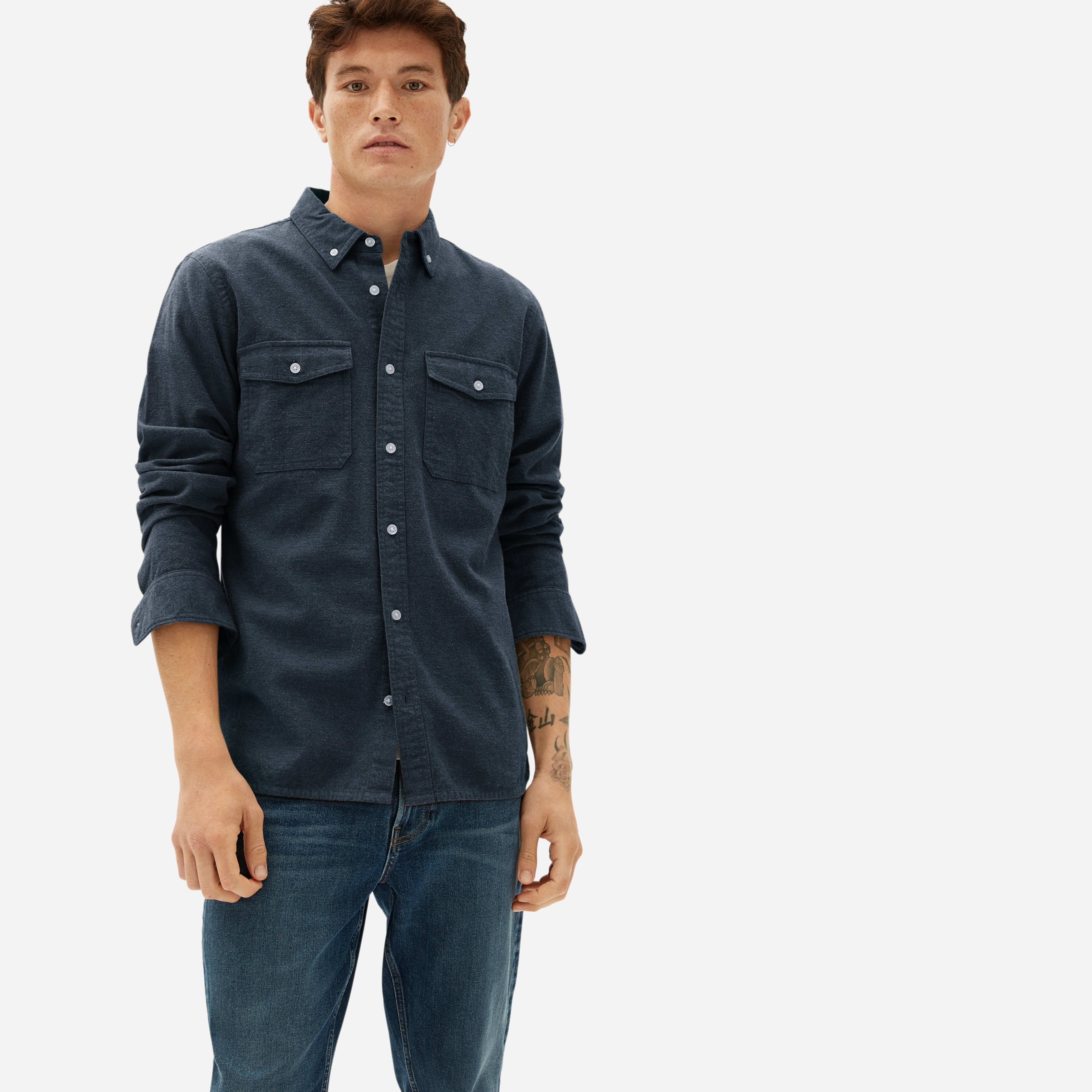 The Brushed Flannel Shirt | Everlane