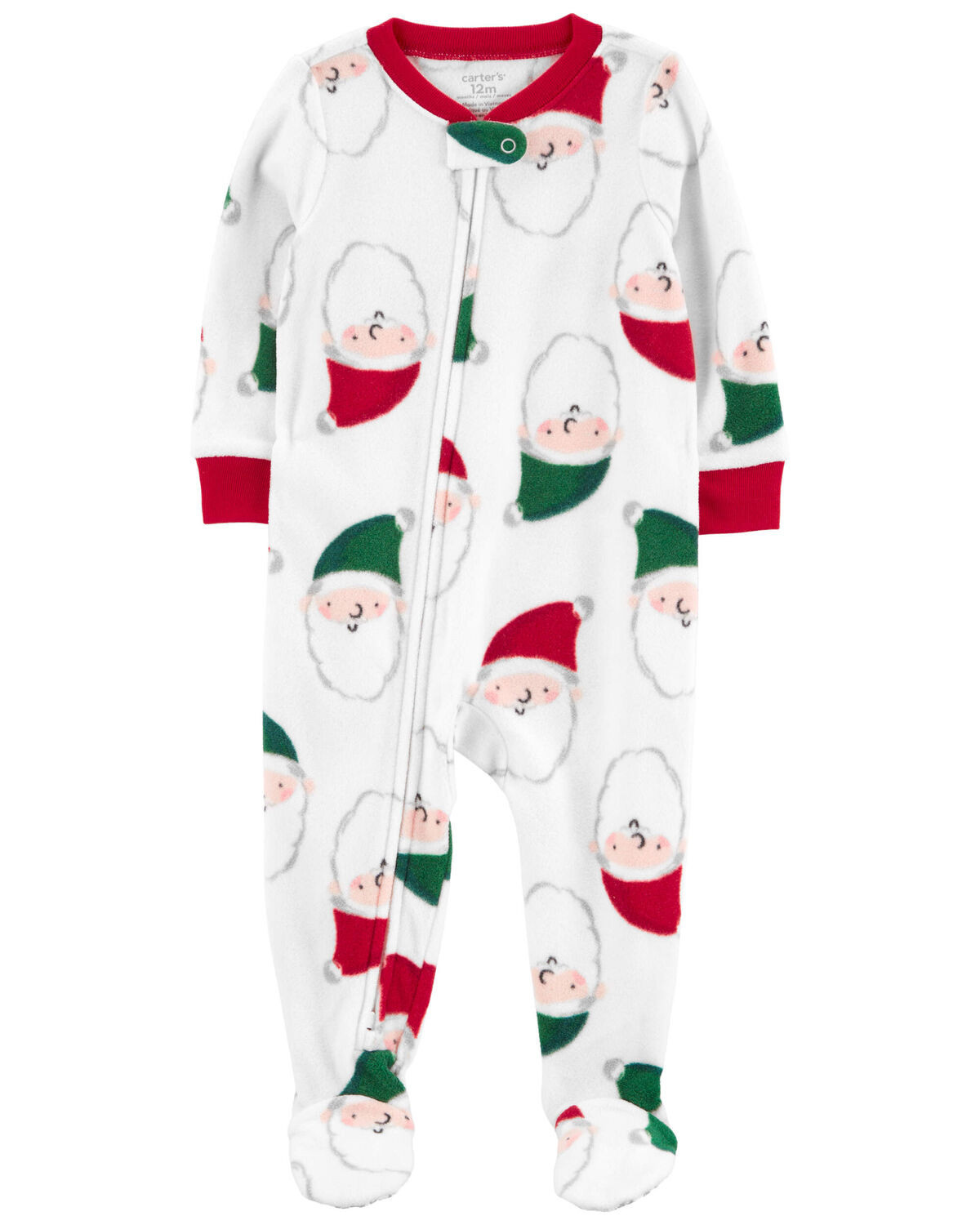 Toddler 1-Piece  Santa Fleece Footie Pajamas
 - Carter's | Carter's | Carter's Inc