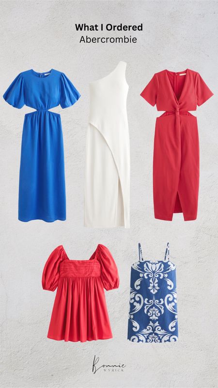 What I Ordered: Midsize Dresses ☀️ Midsize Fashion | Spring Outfit | Summer Outfit | Abercrombie Finds | Wedding Guest Dress

#LTKwedding #LTKmidsize #LTKstyletip