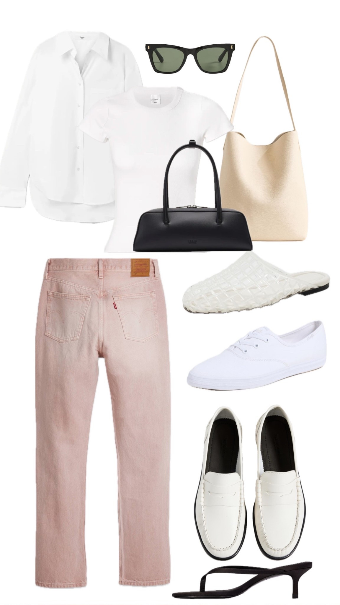 How I'm planning to style my pink denim. 