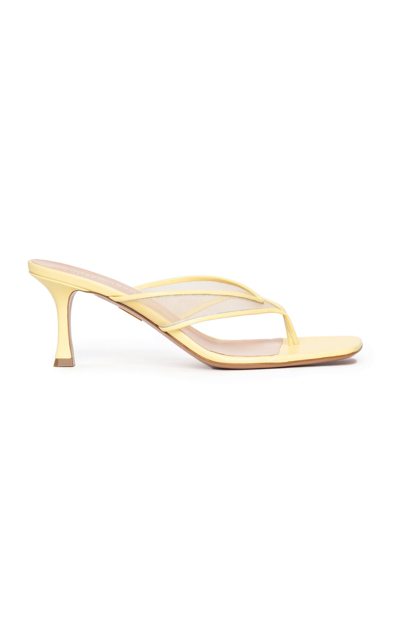 Seline Mesh Kitten Heel Sandals | Moda Operandi (Global)