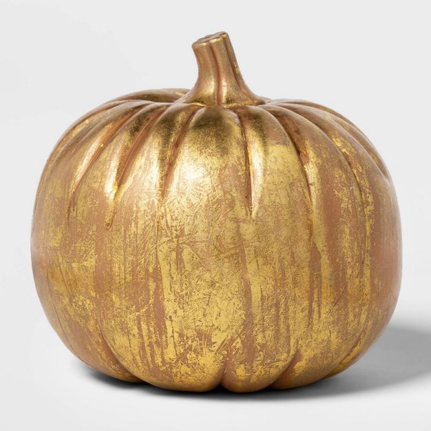 Pumpkin Gold Foil Mold Halloween Decorative Sculpture - Hyde &#38; EEK! Boutique&#8482; | Target