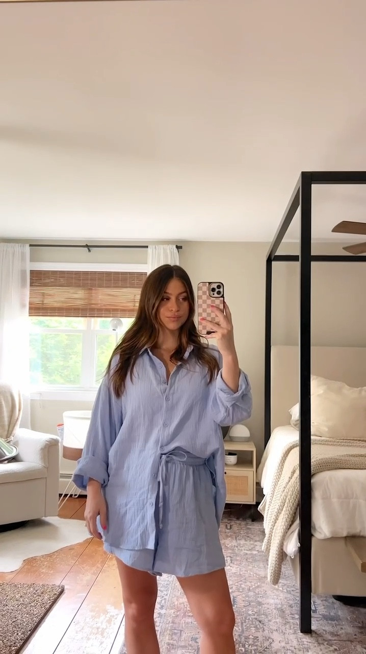 Summer outfits from Amazon that are postpartum friendly 🫶🏼 loving the matching sets 

#LTKStyleTip