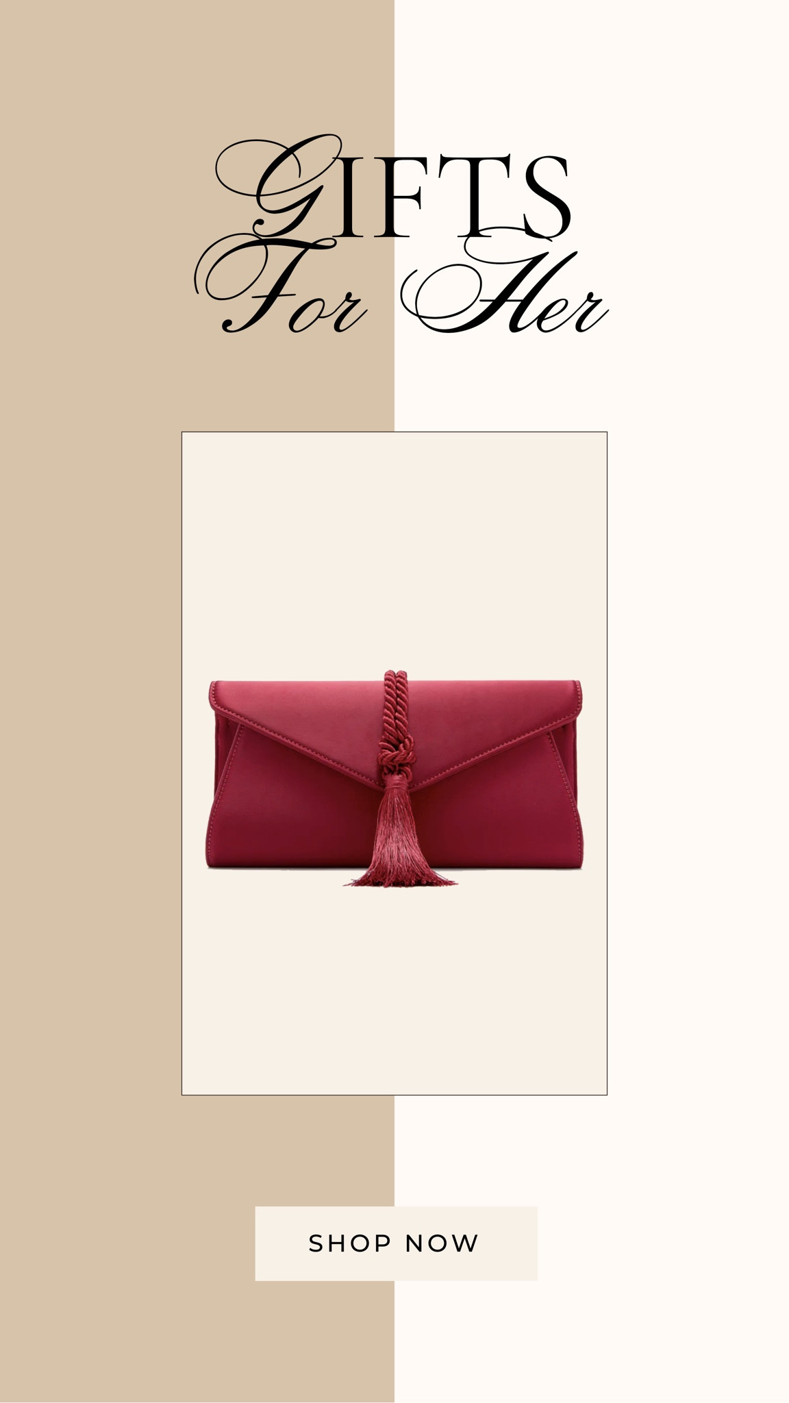 Gift ideas for her, red clutch. 

#LTKFindsUnder100 #LTKGiftGuide #LTKHoliday