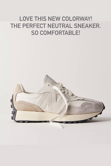SALE ALERT 🚨 Found these sneakers 20% off! Love this new color way! The perfect neutral sneaker! So comfortable. TTS. Grab it while you can! 

New Balance 327, neutral sneaker, spring shoes, sale, The Stylizt 





#LTKSaleAlert #LTKShoeCrush #LTKFindsUnder100