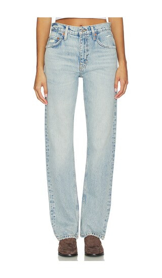 RE/DONE Blondie Straight Jeans in Blue. - size 32 | Revolve Clothing (Global)