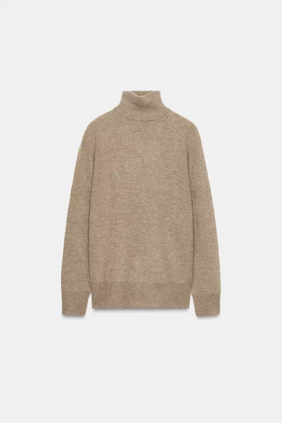 100% EXTRA SOFT WOOL SWEATER | Zara Canada