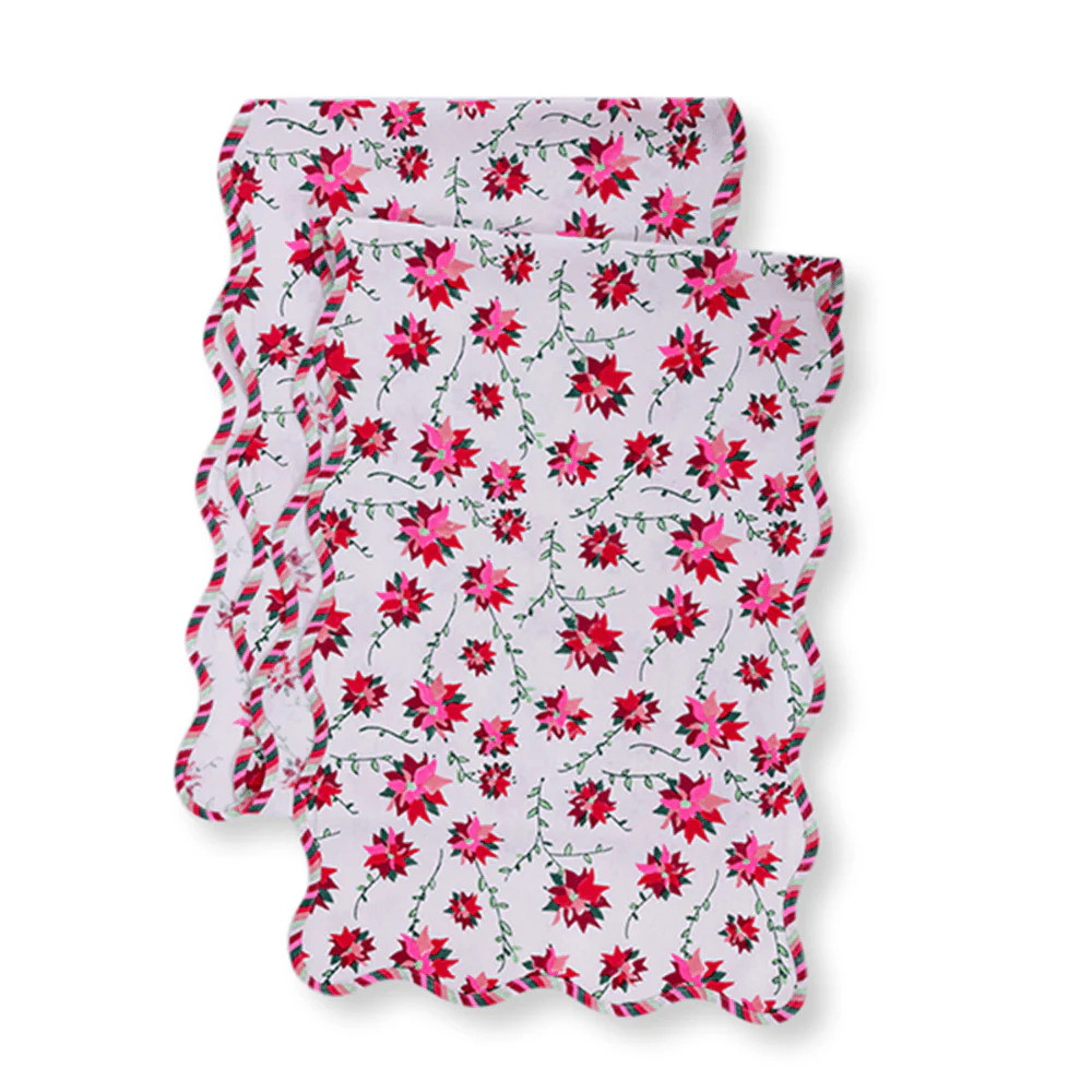 Poinsettia Table Runner | Shop Sweet Lulu