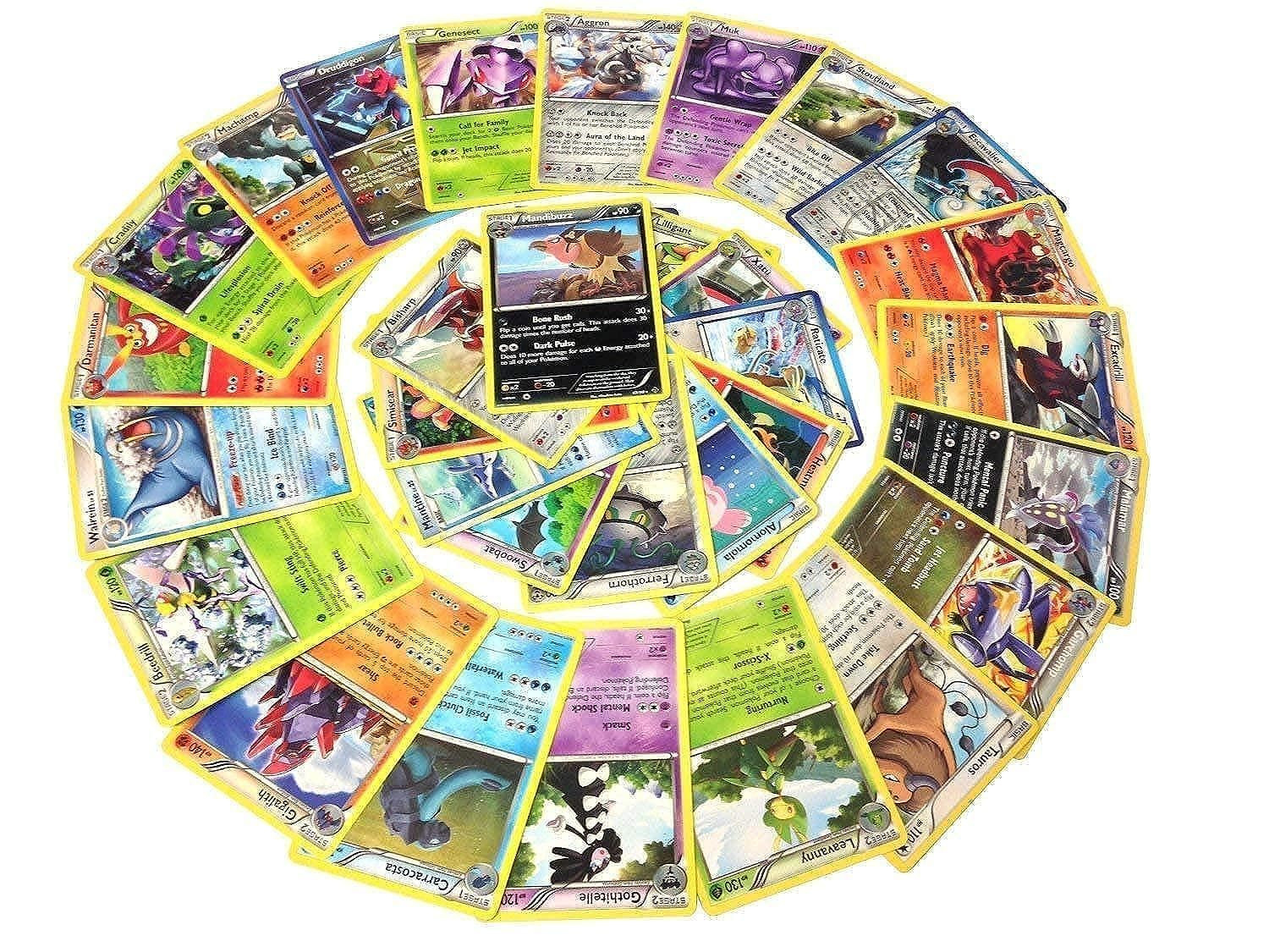 25 Rare Pokemon Cards with 100 HP or Higher (Assorted Lot with No Duplicates) (Original Version) | Amazon (US)
