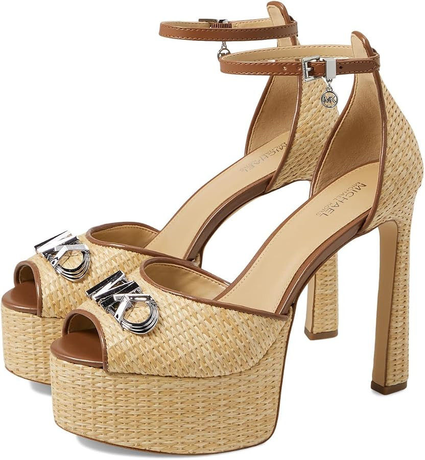 Michael Kors Women's Martina Peep Toe Pump Platform | Amazon (US)