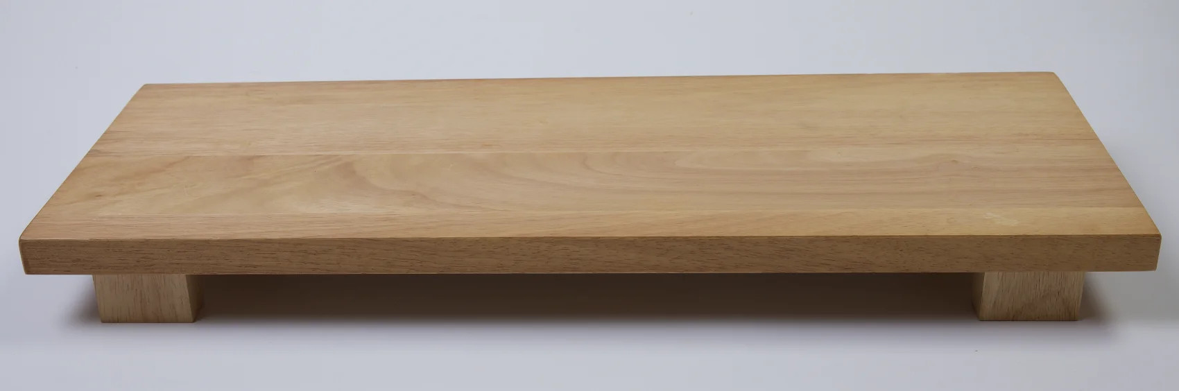 Better Homes & Gardens Rubber Wood Serve Footed Board | Walmart (US)