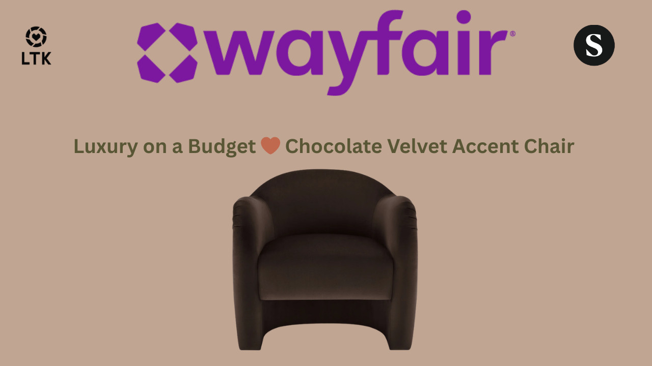 Luxury on a Budget 🤎 Chocolate Velvet Accent Chair 

If you love rich, warm tones that feel expensive and grounded, this Chocolate Brown velvet accent chair is IT. The texture? Soft. The structure? Modern. The vibe? Grown, polished, and cozy.
Perfect for a beauty room, reading corner, or elevated living space.
Shop the exact chair below 💻✨

ShopMy:
https://shopmy.us/shop/collections/4186964

LTK:


The Compose Performance Velvet Accent Chair in Chocolate Brown features plush velvet upholstery, a modern silhouette, and supportive comfort—ideal for adding warmth and sophistication to any space.


#HomeDecor #AccentChair #VelvetChair #BrownDecor #LuxuryForLess #Over50AndChic #LivingRoomInspo #BeautyRoomDecor #NeutralHome #ModernHome

chocolate velvet accent chair, brown velvet chair modern, performance velvet chair, luxury accent chair under 300, modern living room chair, neutral glam decor, beauty room furniture, affordable velvet chair, cozy corner chair, over 50 home decor

 

 #LTKSpringSale #LTKOver40 #LTKHome