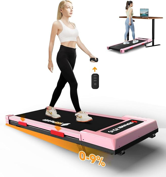 2.5HP Walking Pad with Incline 330lbs, 3 in 1 Walking Pad Treadmill 5-Level Big LED, Under Desk T... | Amazon (US)