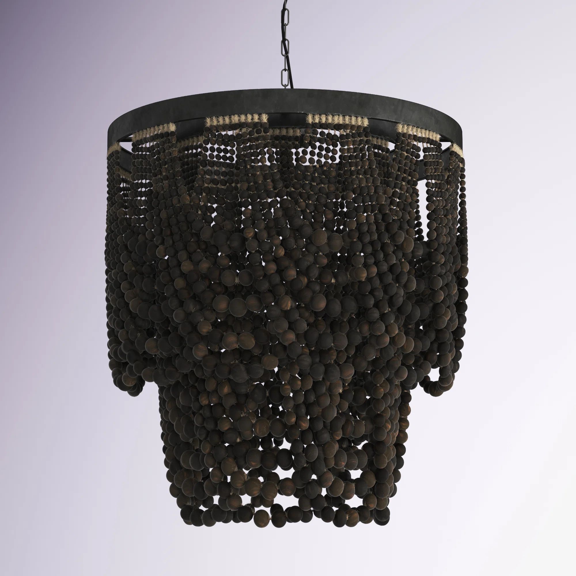 Antonelli 3 - Light Unique Tiered Chandelier with Beaded Accents | Wayfair Professional