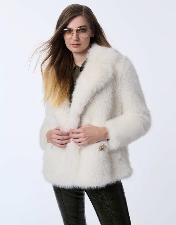 Starlight Faux Fur Jacket | Bernardo Fashions