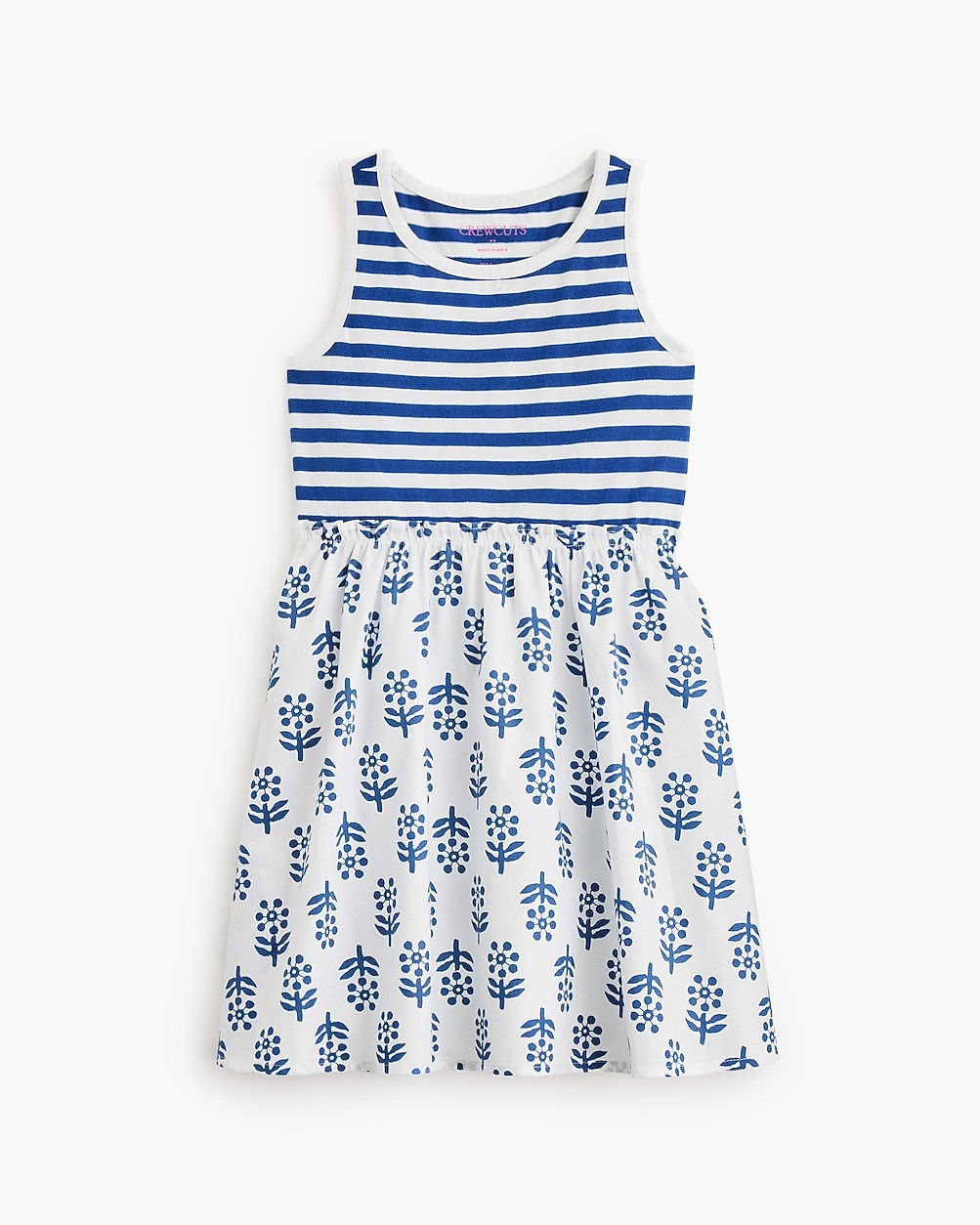 Girls' mixed-media dress | J.Crew Factory