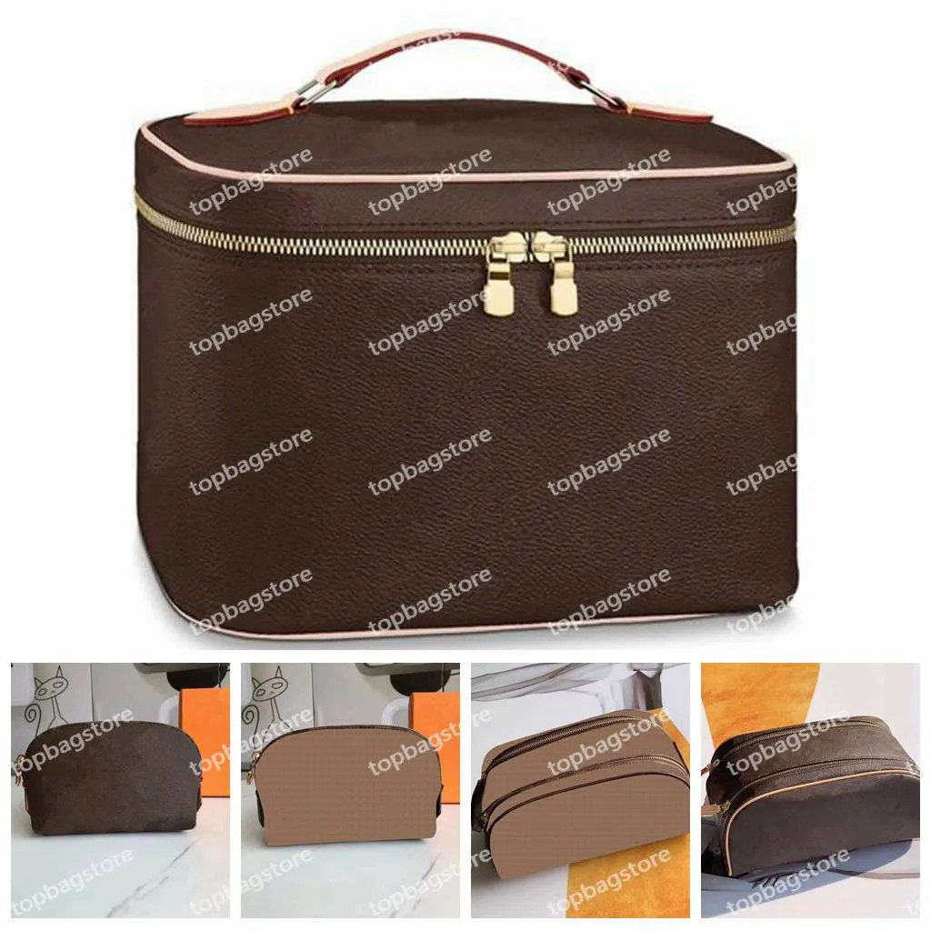 Cosmetics Bags Make Up Makeup Toiletry Bags Cases Women Lady Wash Bag Leather High Quality From T... | DHGate